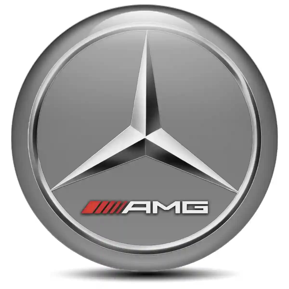 Mercedes AMG Emblem Center Hub Cap Self-Adhesive Tuning Car