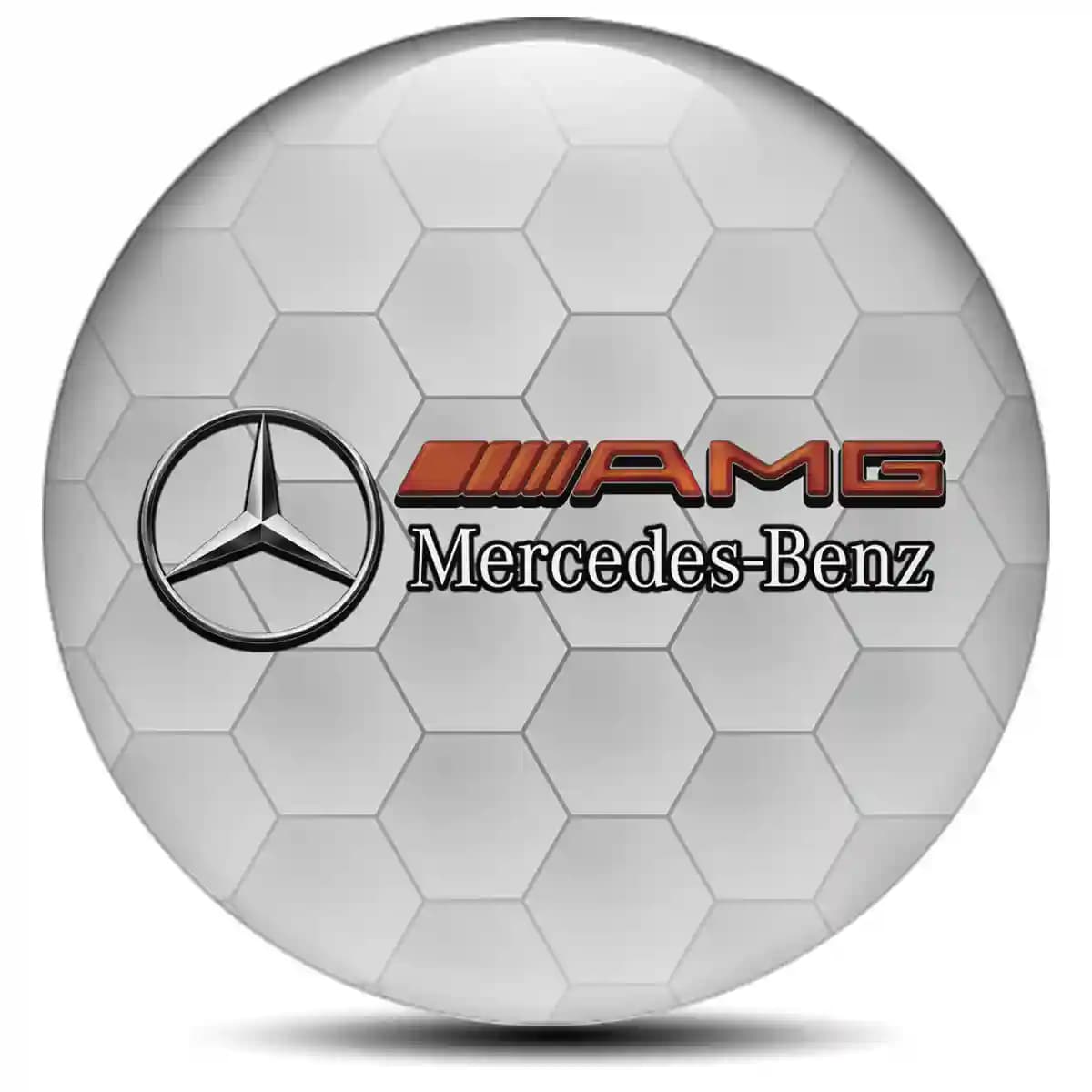 Mercedes AMG Emblem Center Hup Cap Luxury Edition