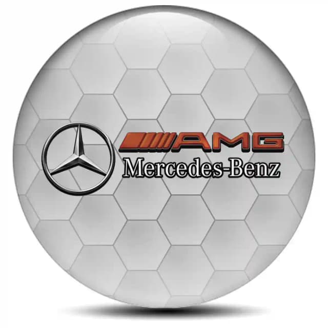 Mercedes AMG Emblem Center Hup Cap Luxury Edition