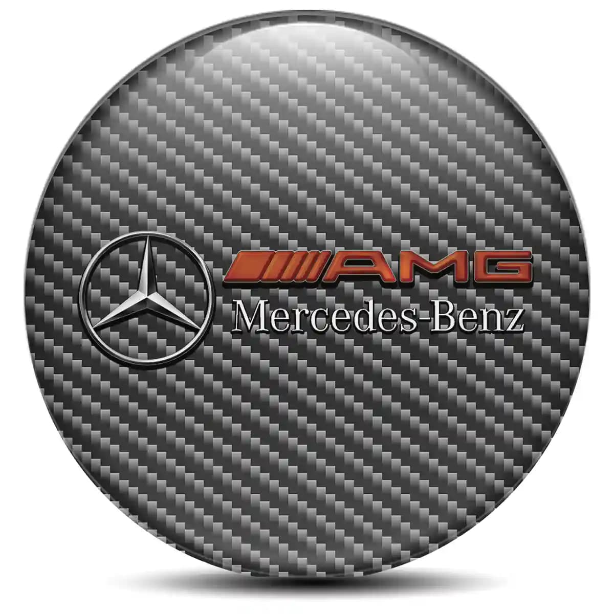 Mercedes AMG Emblem Center Hup Cap Stylish Design