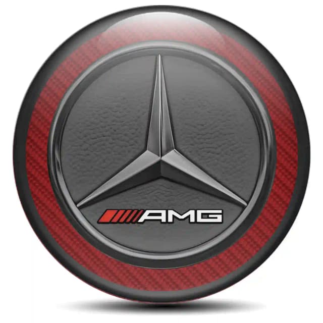 Mercedes AMG Emblem Epoxy Self-Adhesive Exterior Design
