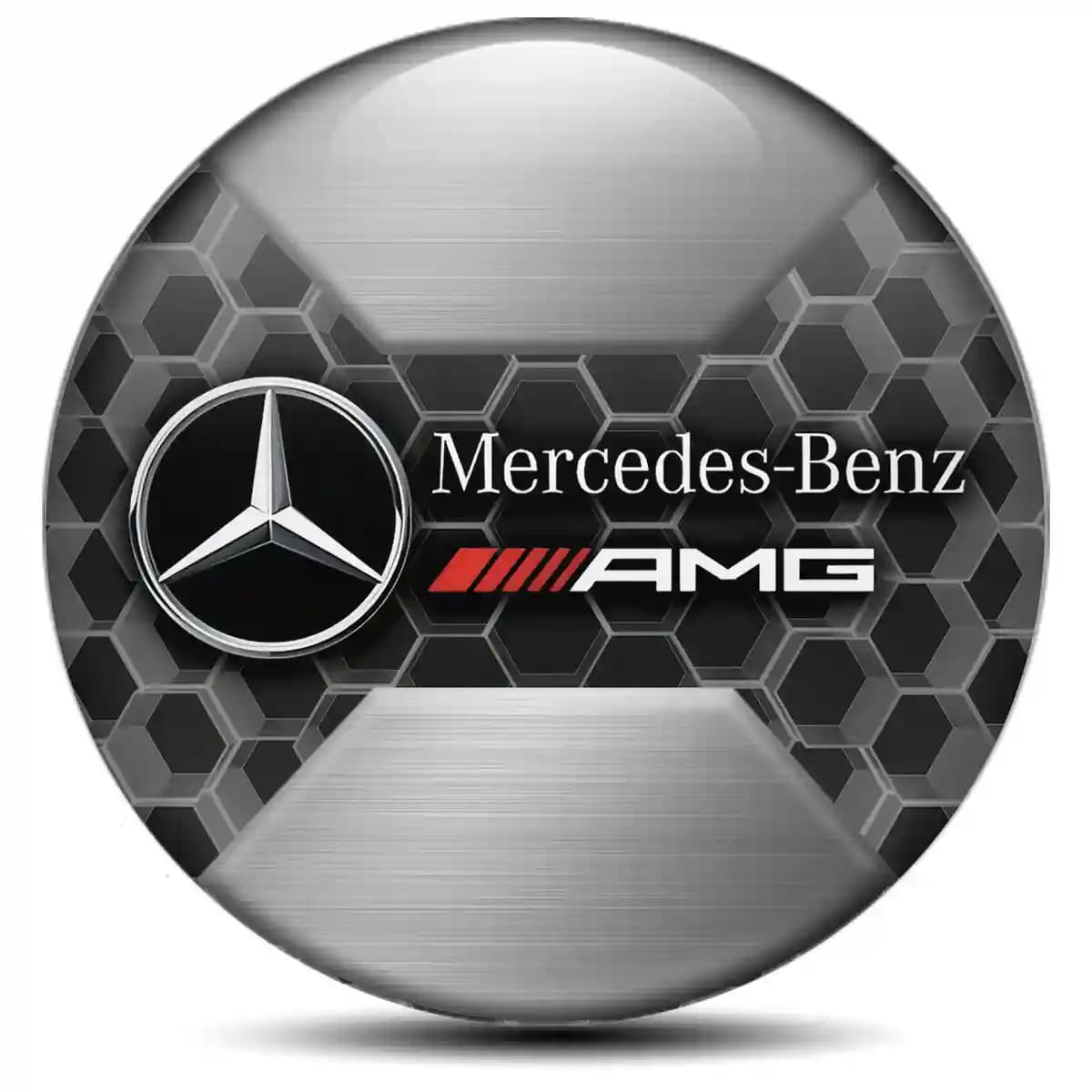 Mercedes AMG Emblem Epoxy Self-Adhesive Luxury Edition