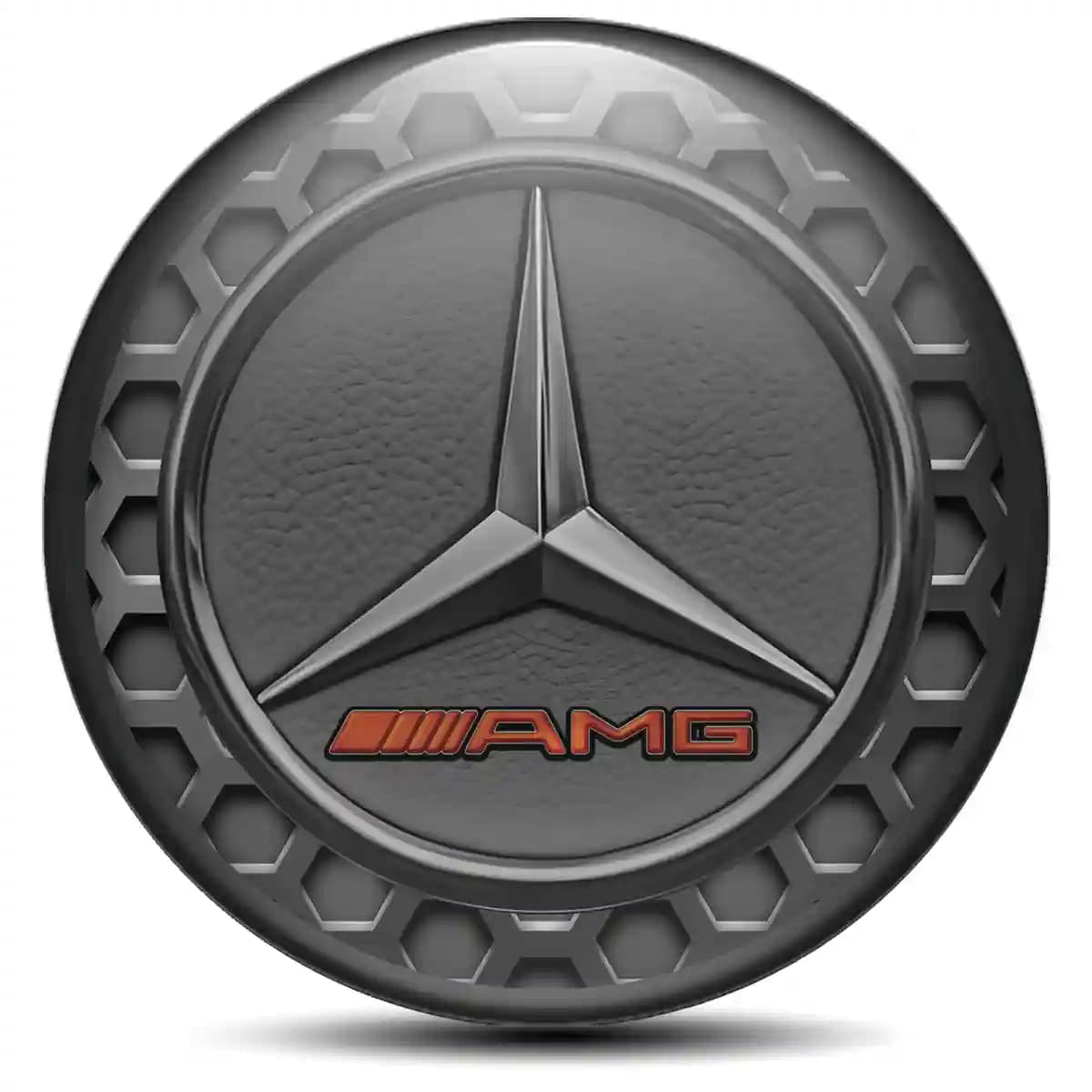 Mercedes AMG Emblem Epoxy Self-Adhesive Premium Edition