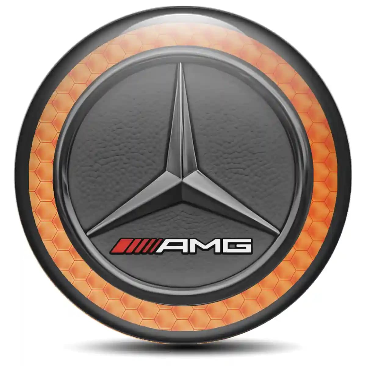 Mercedes AMG Emblem Epoxy Self-Adhesive Tuning Car