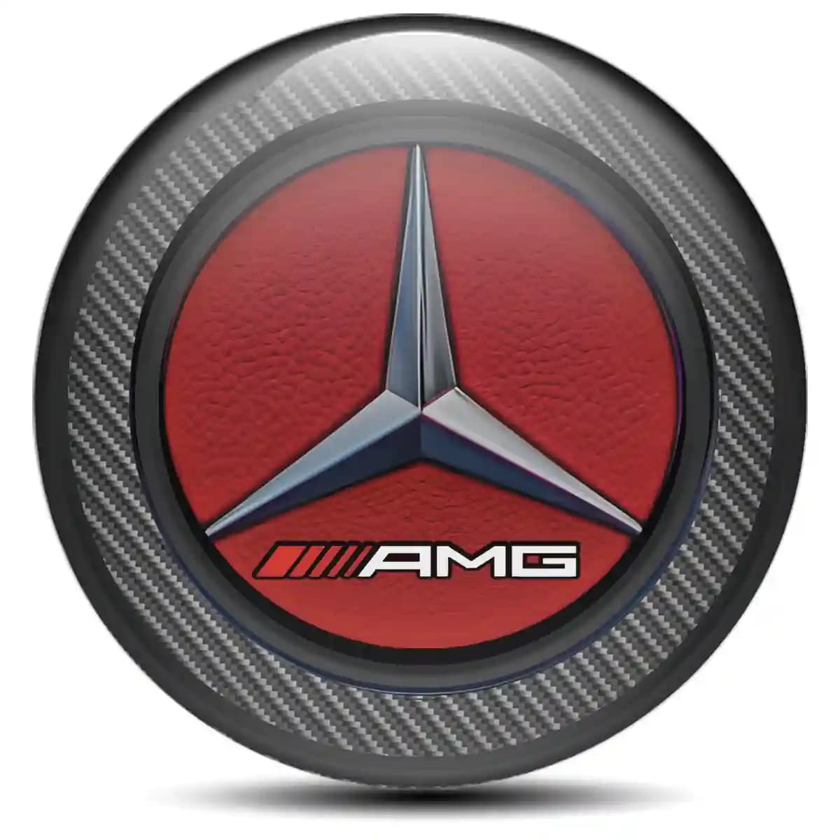 Mercedes AMG Emblem Wheel Center Caps Interior Design