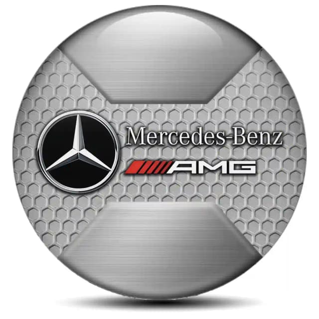 Mercedes AMG Emblem Wheel Center Caps Limited Edition