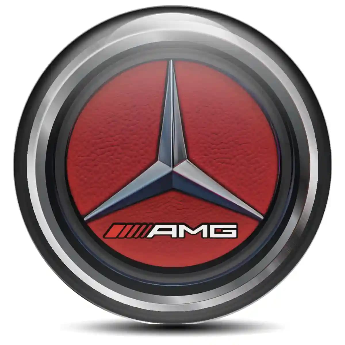 Mercedes AMG Emblem Wheel Center Caps Luxury Edition
