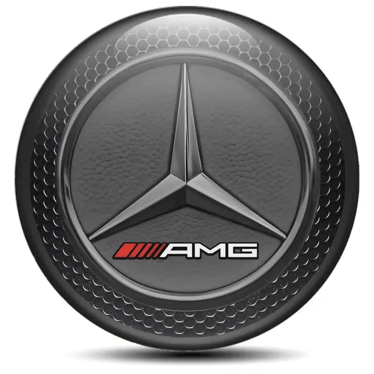 Mercedes AMG Emblem Wheel Center Caps Premium Edition