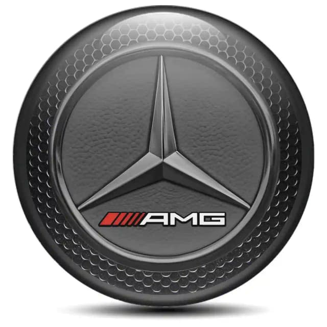Mercedes AMG Emblem Wheel Center Caps Premium Edition