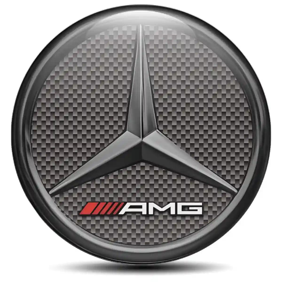 Mercedes AMG Emblem Wheel Center Caps Premium Quality