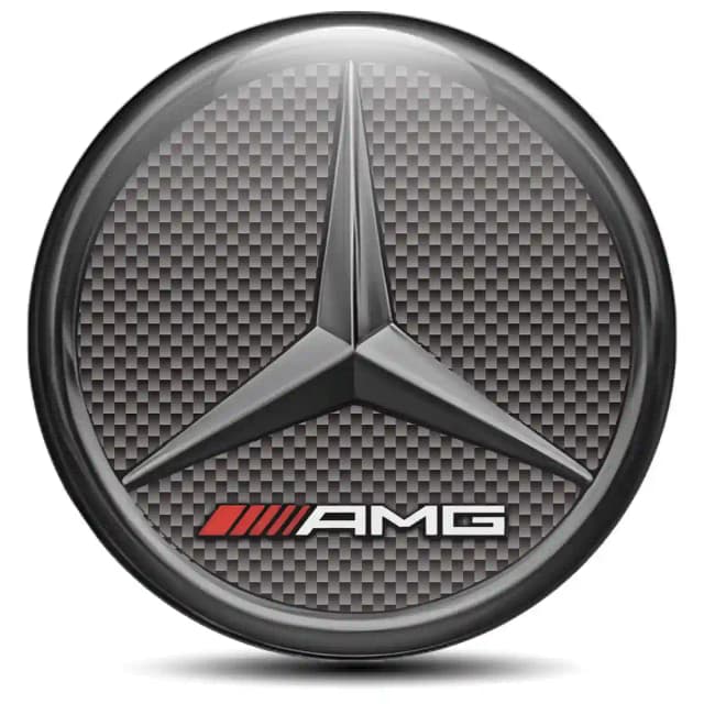 Mercedes AMG Emblem Wheel Center Caps Premium Quality