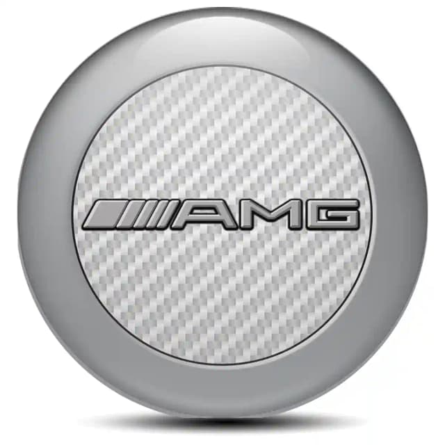 Mercedes AMG Emblem Wheel Center Caps Stylish Design