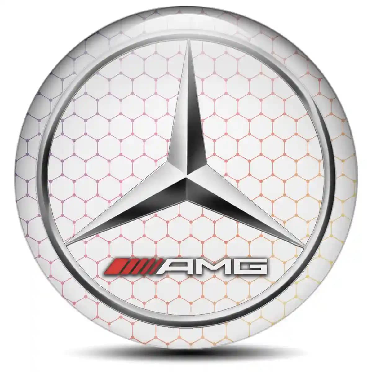 Mercedes AMG Epoxy Sticker Branded Edition