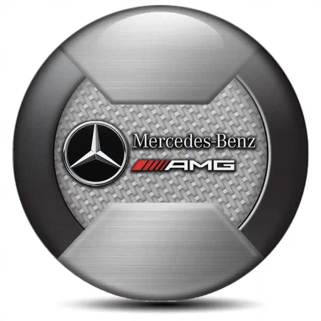 Mercedes AMG Epoxy Sticker Exterior Design
