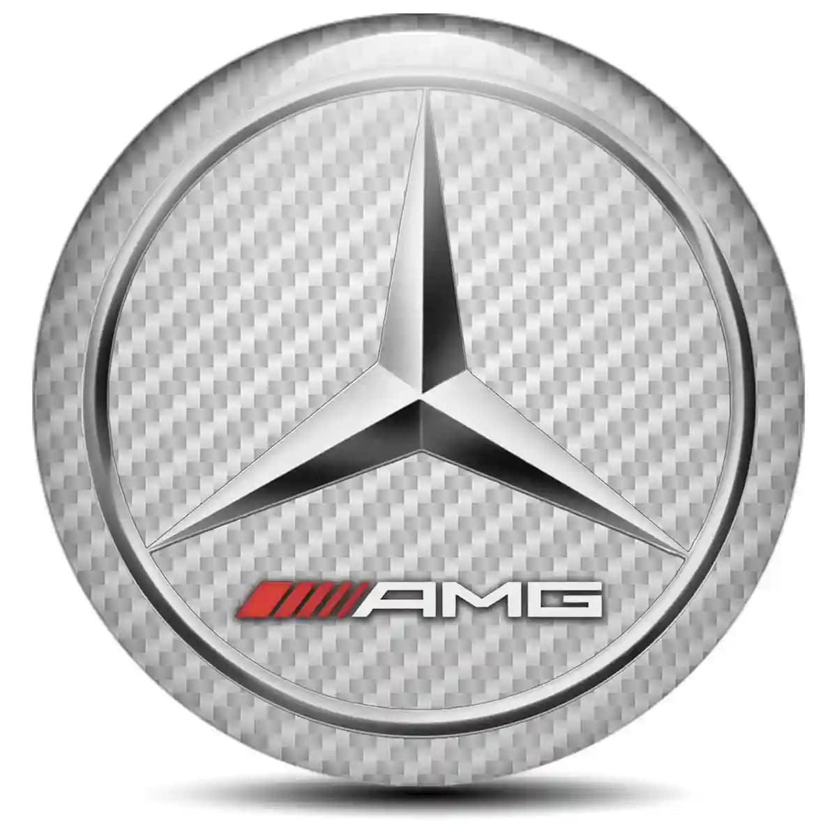 Mercedes AMG Epoxy Sticker High Quality