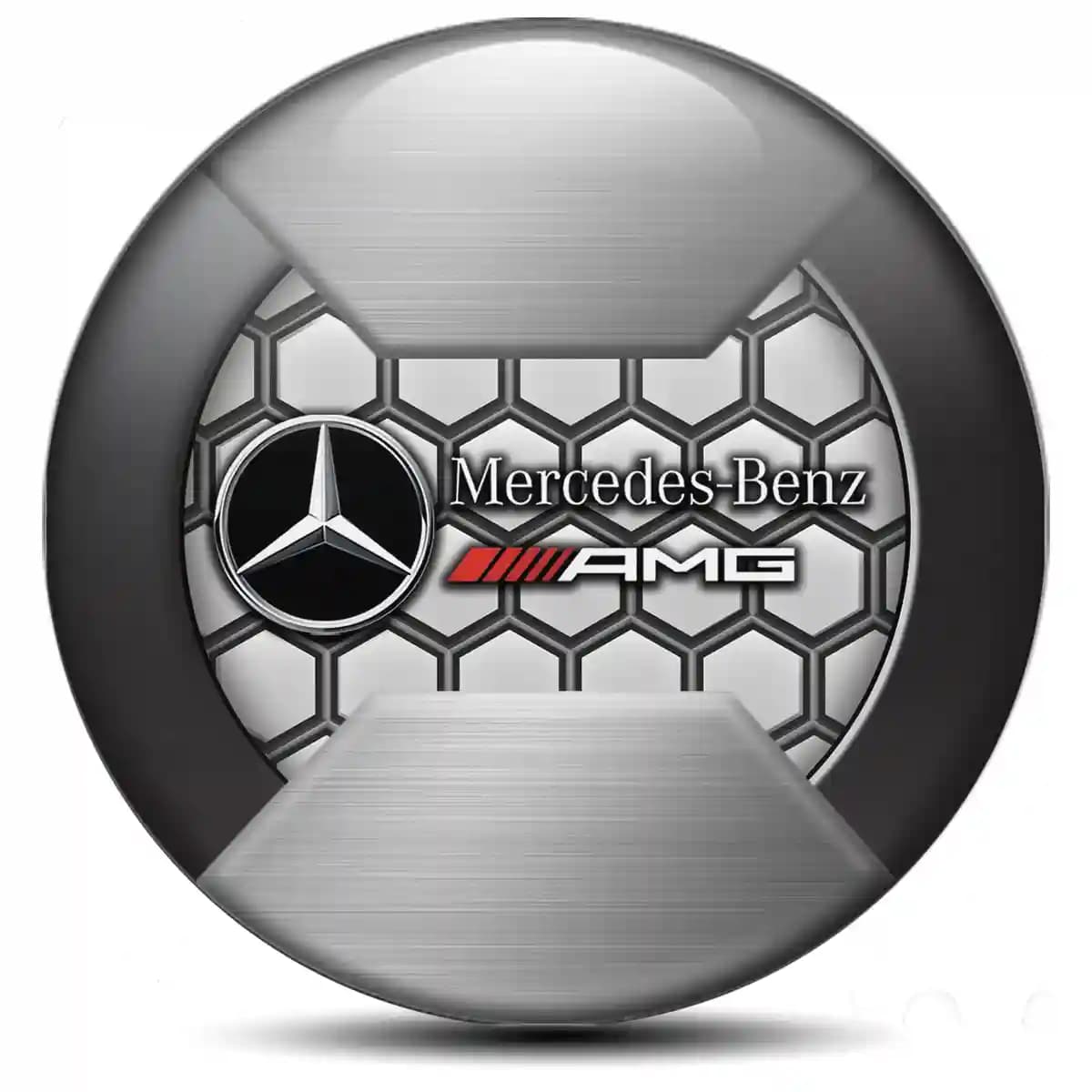 Mercedes AMG Epoxy Sticker Premium Resin