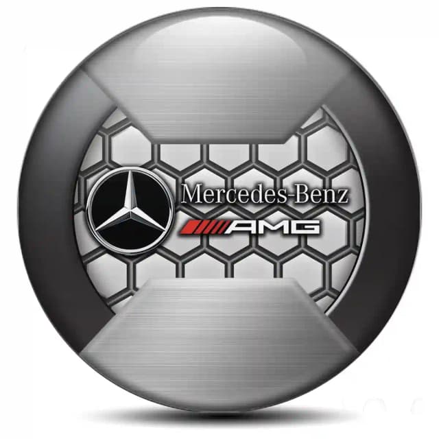 Mercedes AMG Epoxy Sticker Premium Resin