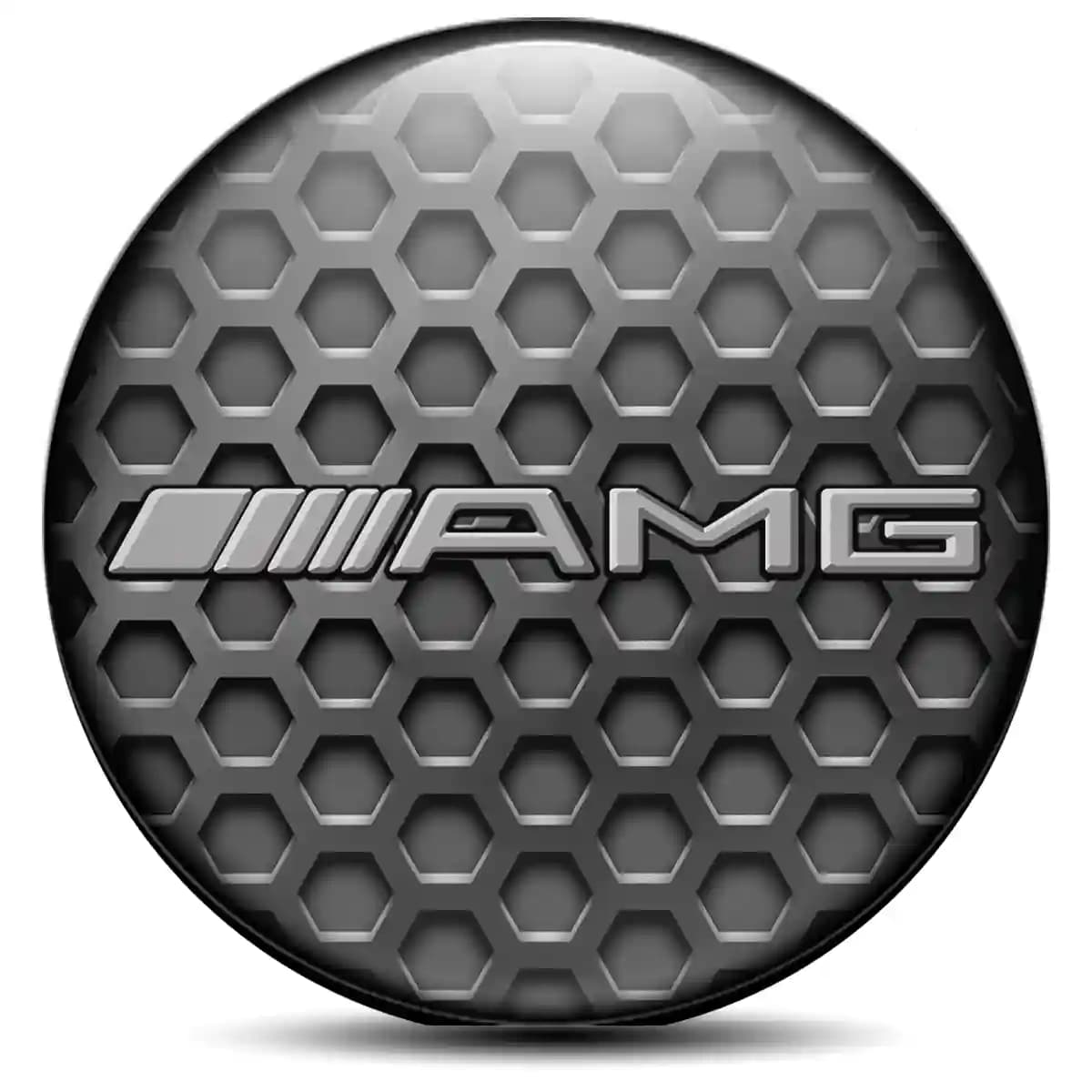 Mercedes AMG Logo Emblem Exterior Design