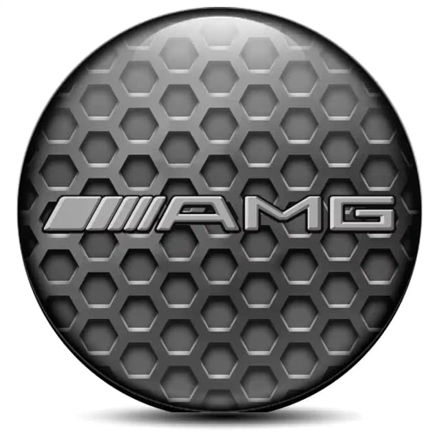 Mercedes AMG Logo Emblem Exterior Design