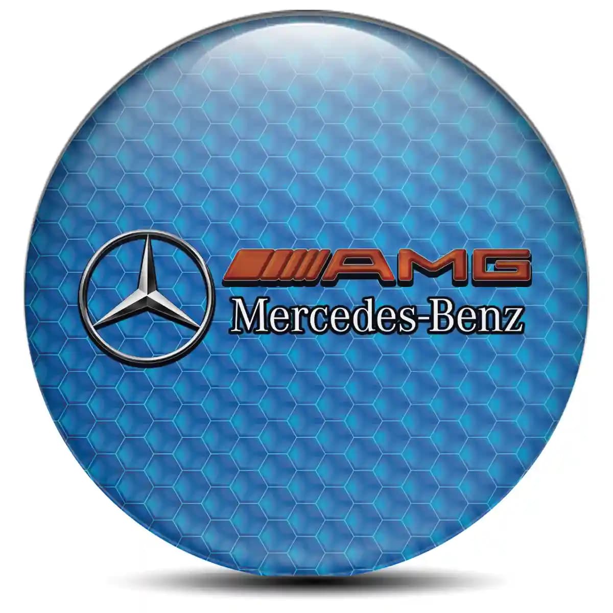 Mercedes AMG Logo Emblem Interior Design