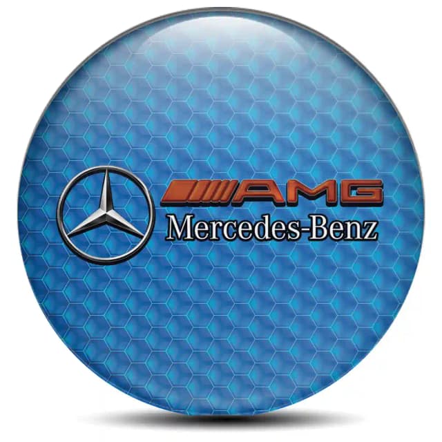 Mercedes AMG Logo Emblem Interior Design