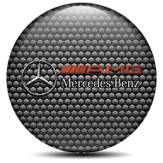 Mercedes AMG Logo Emblem Premium Edition