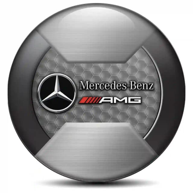 Mercedes AMG Logo Emblem Self-Adhesive Limited Edition