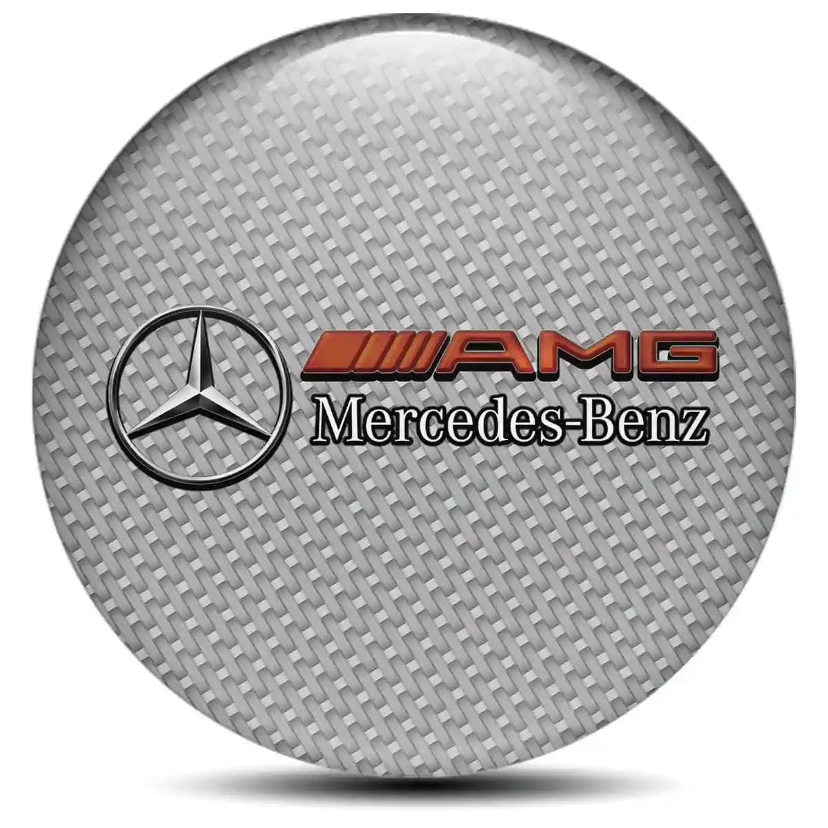 Mercedes AMG Logo Emblem Self-Adhesive Luxury Edition