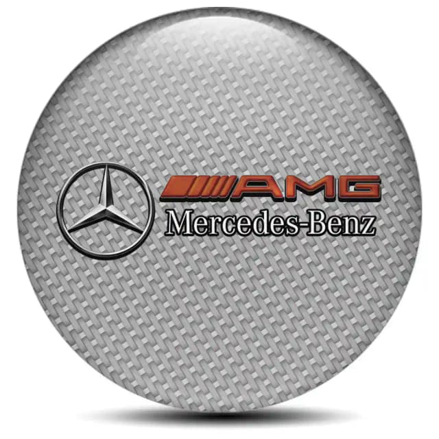 Mercedes AMG Logo Emblem Self-Adhesive Luxury Edition