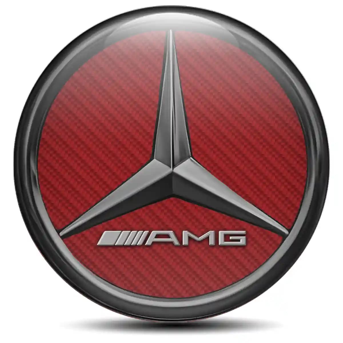 Mercedes AMG Logo Emblem Self-Adhesive Premium Edition