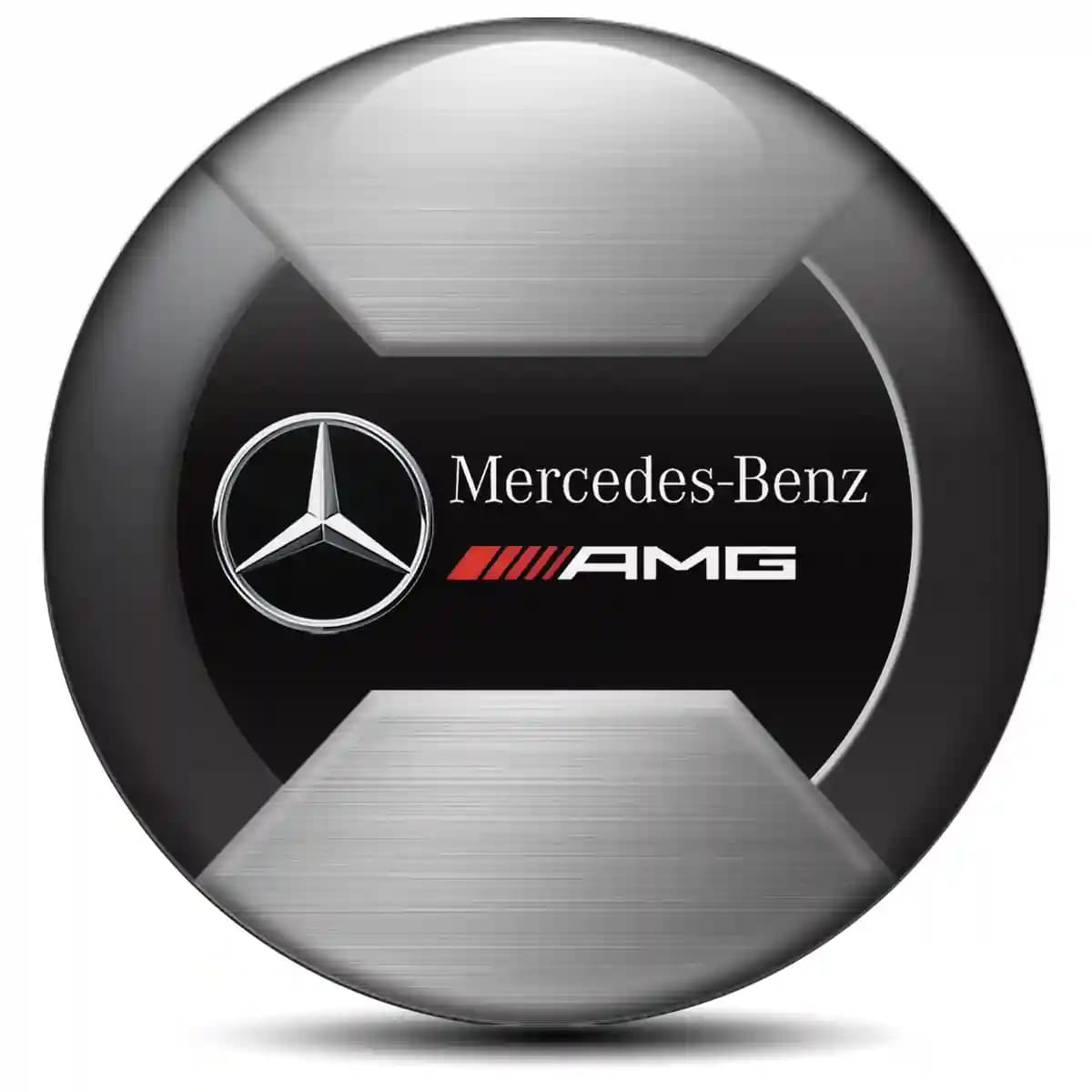 Mercedes AMG Logo Emblem Self-Adhesive Tuning Car
