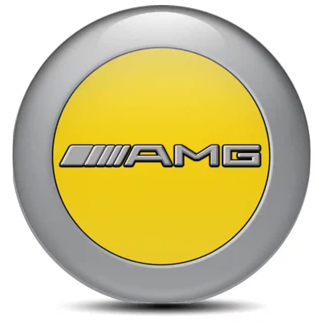 Mercedes AMG Logo Emblem Tuning Car