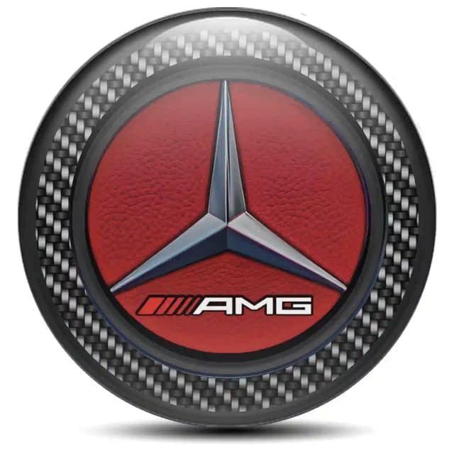 Mercedes AMG Logo Sticker Branded Edition