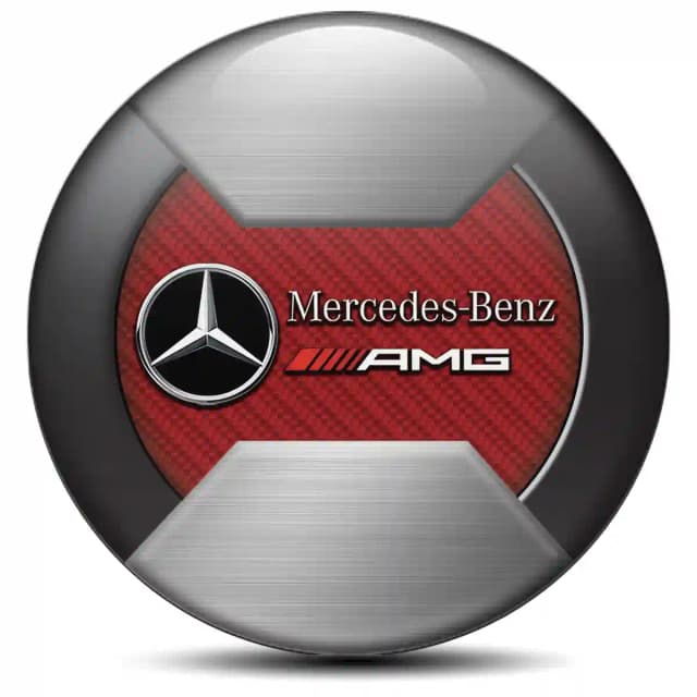 Mercedes AMG Logo Sticker Luxury Edition