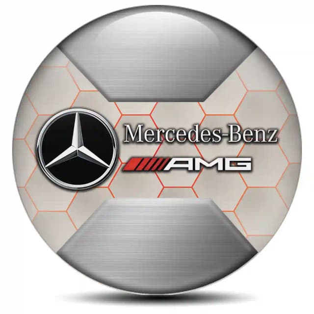Mercedes AMG Logo Sticker Premium Edition