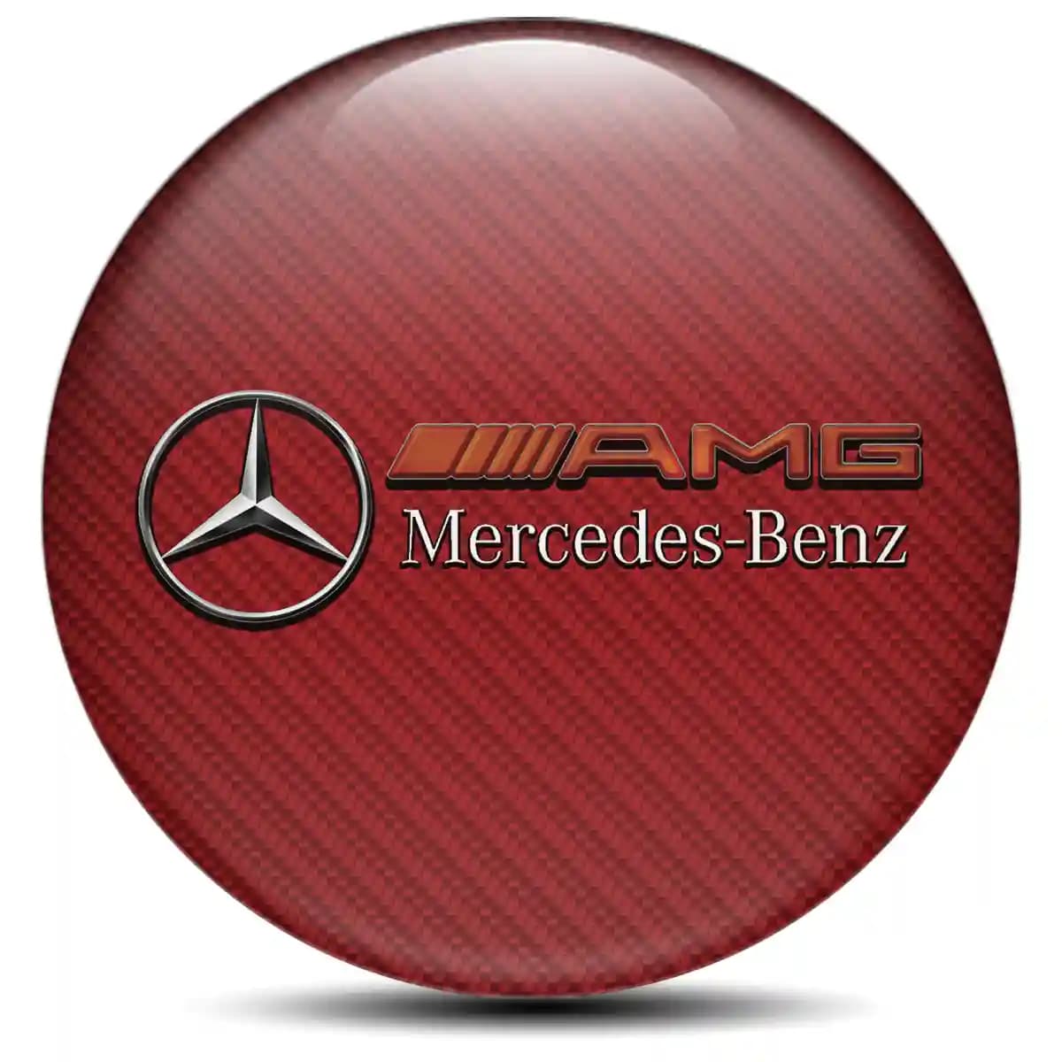 Mercedes AMG Logo Sticker Premium Resin