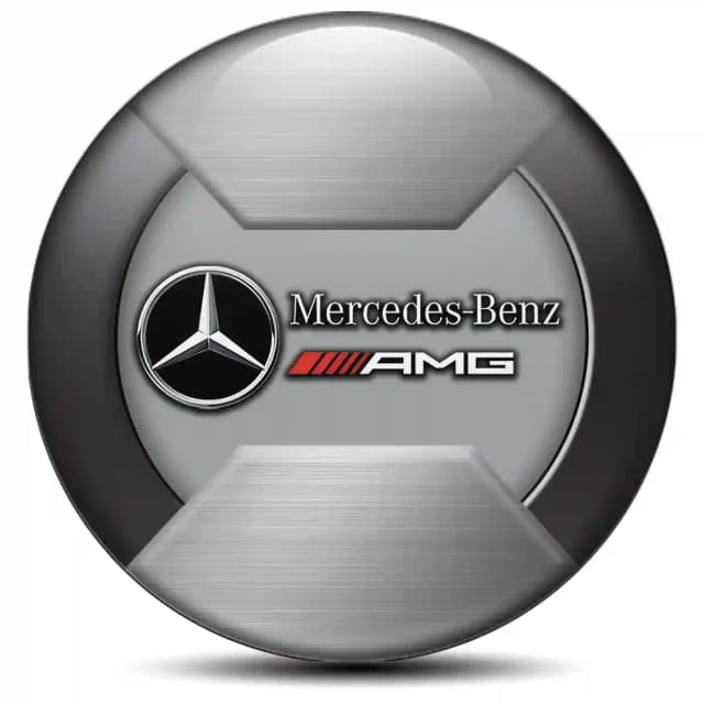 Mercedes AMG Logo Sticker Stylish Design
