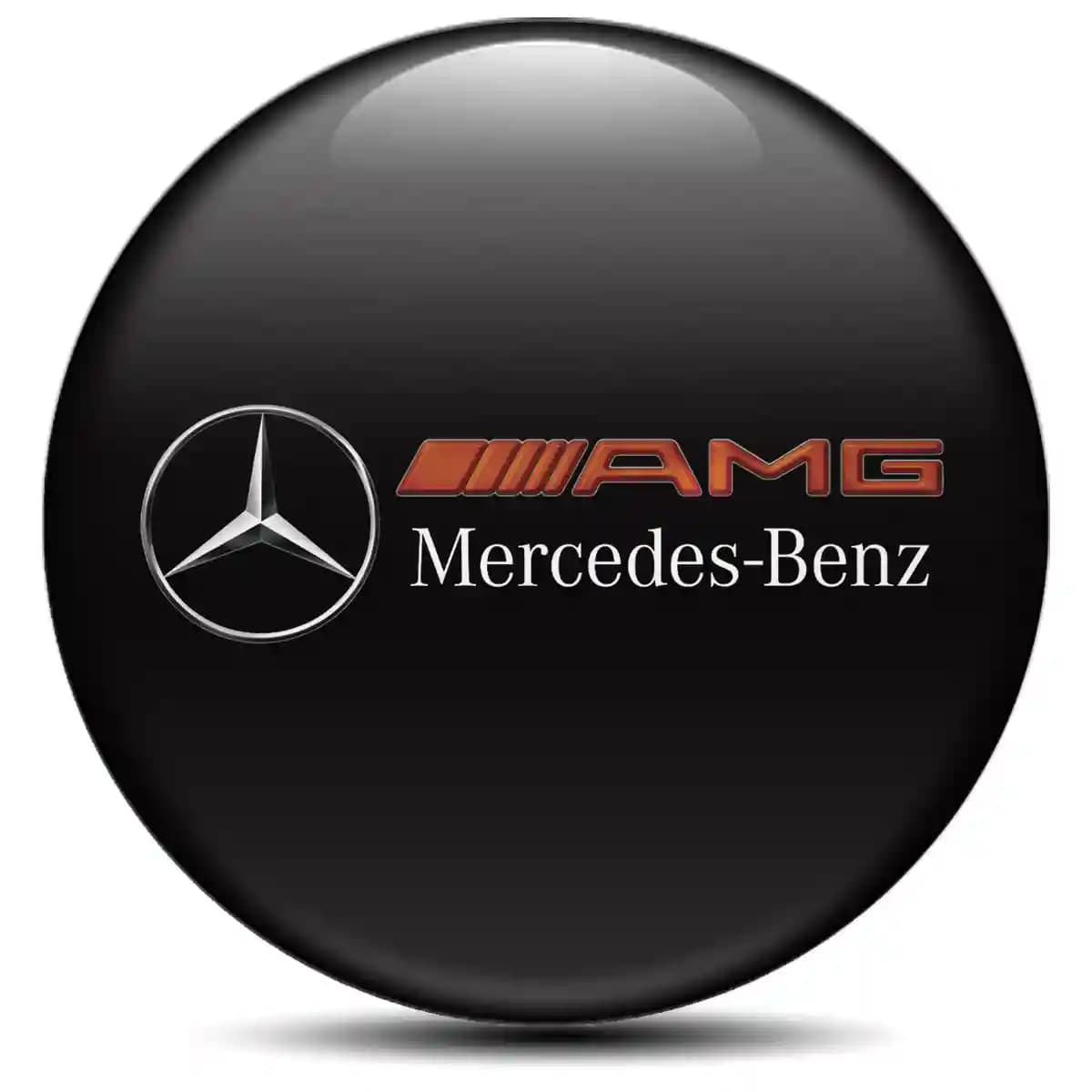 Mercedes AMG Logo Sticker Tuning Car
