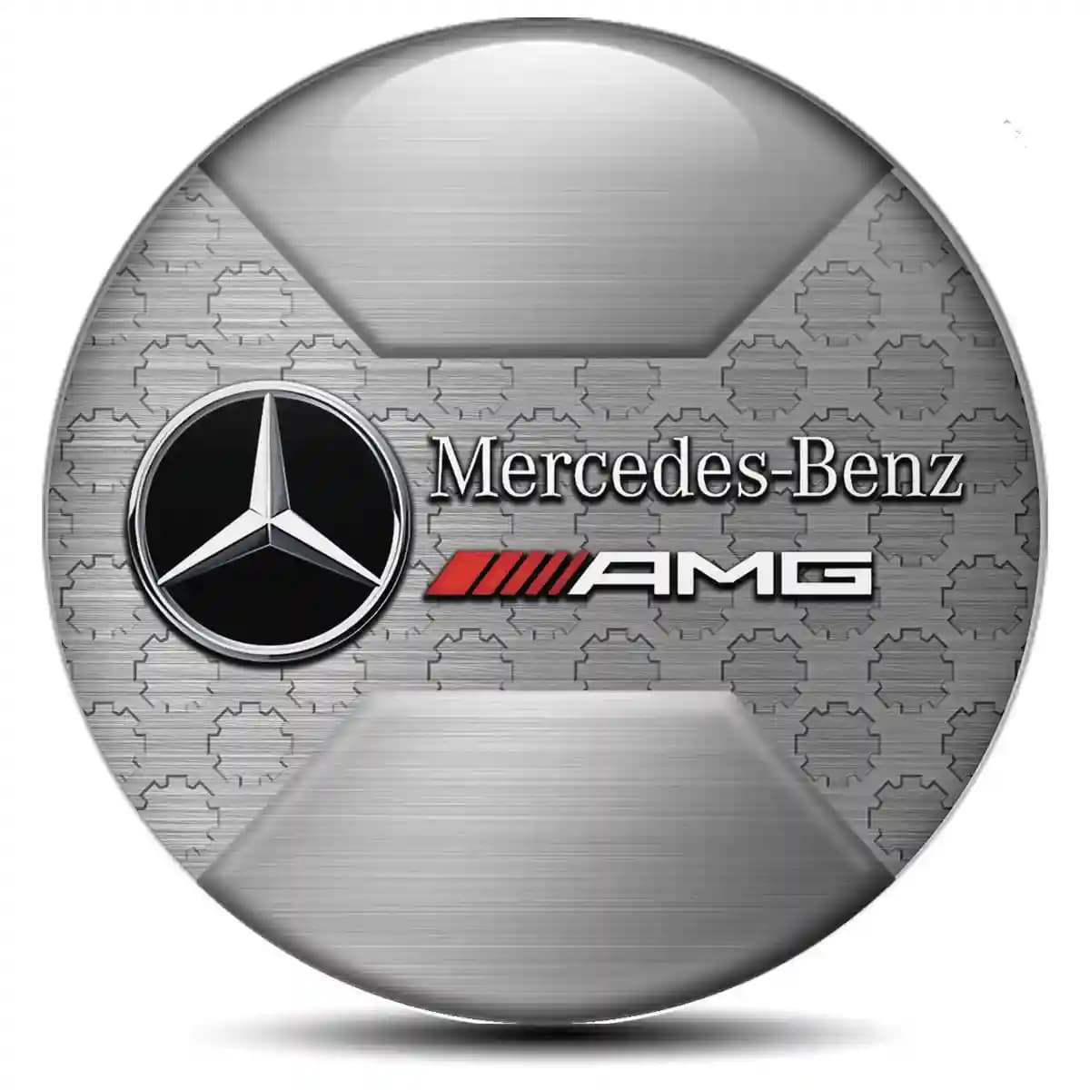 Mercedes AMG Sticker Epoxy 3D Gel High Quality