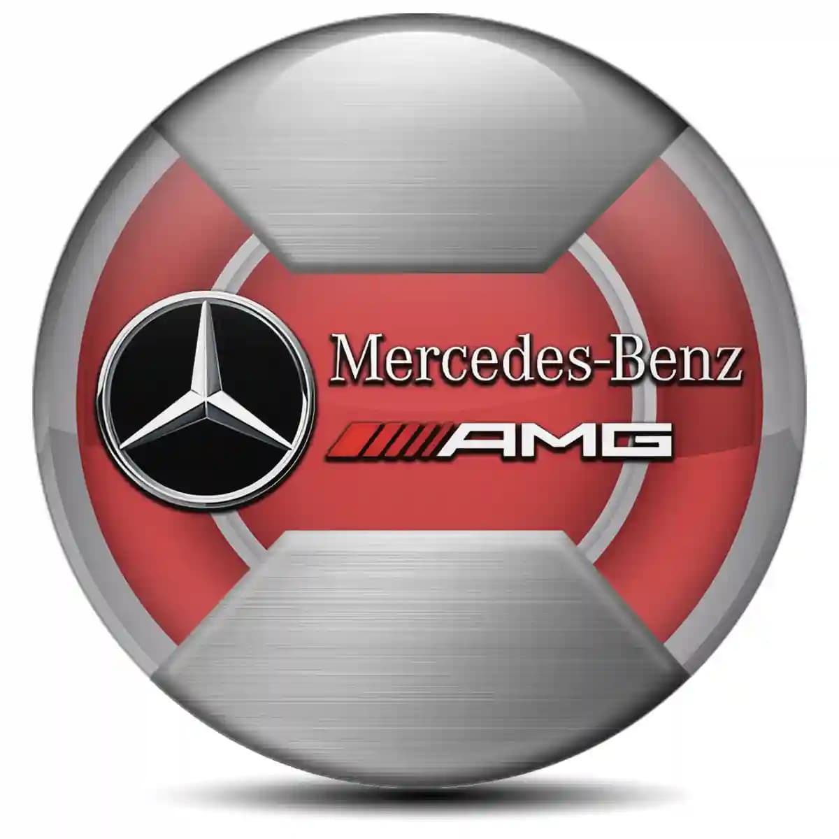 Mercedes AMG Sticker Epoxy 3D Gel Interior Design