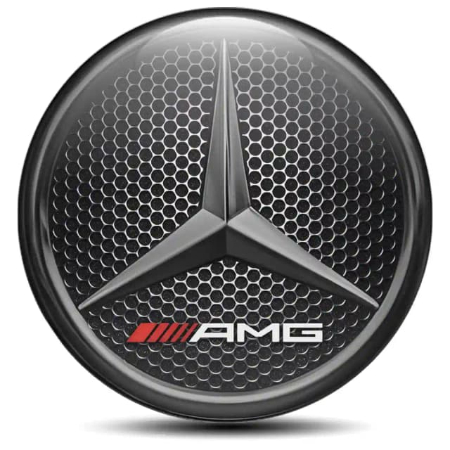 Mercedes AMG Sticker Epoxy 3D Gel Luxury Edition