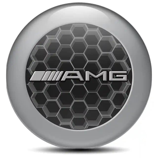 Mercedes AMG Sticker Epoxy 3D Gel Premium Edition