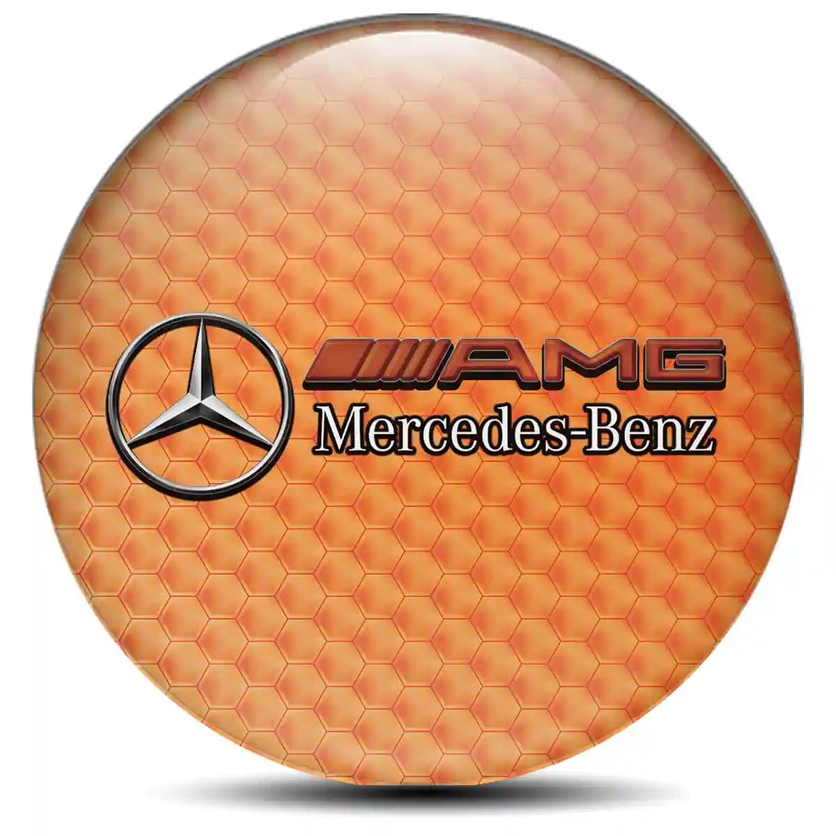 Mercedes AMG Wheel Emblem Self-Adhesive Premium Edition