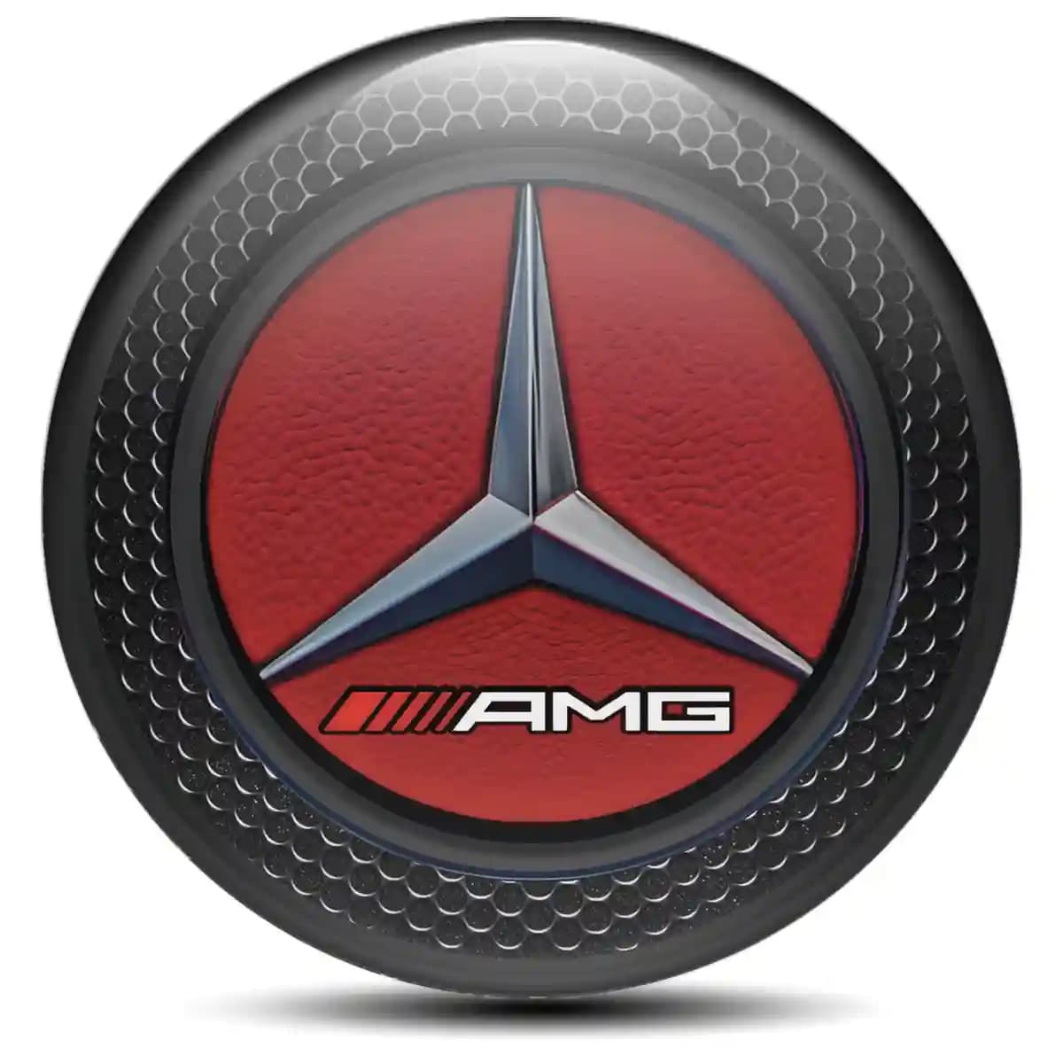 Mercedes AMG Wheel Emblem Self-Adhesive Premium Resin