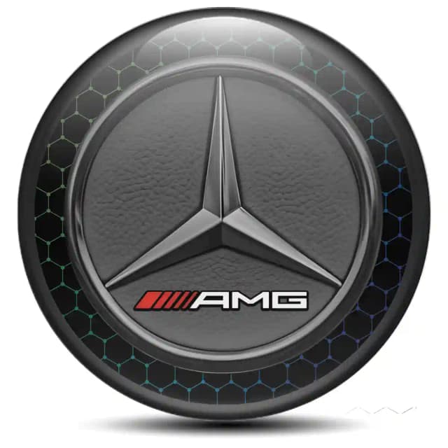 Mercedes AMG Wheel Emblems High Quality