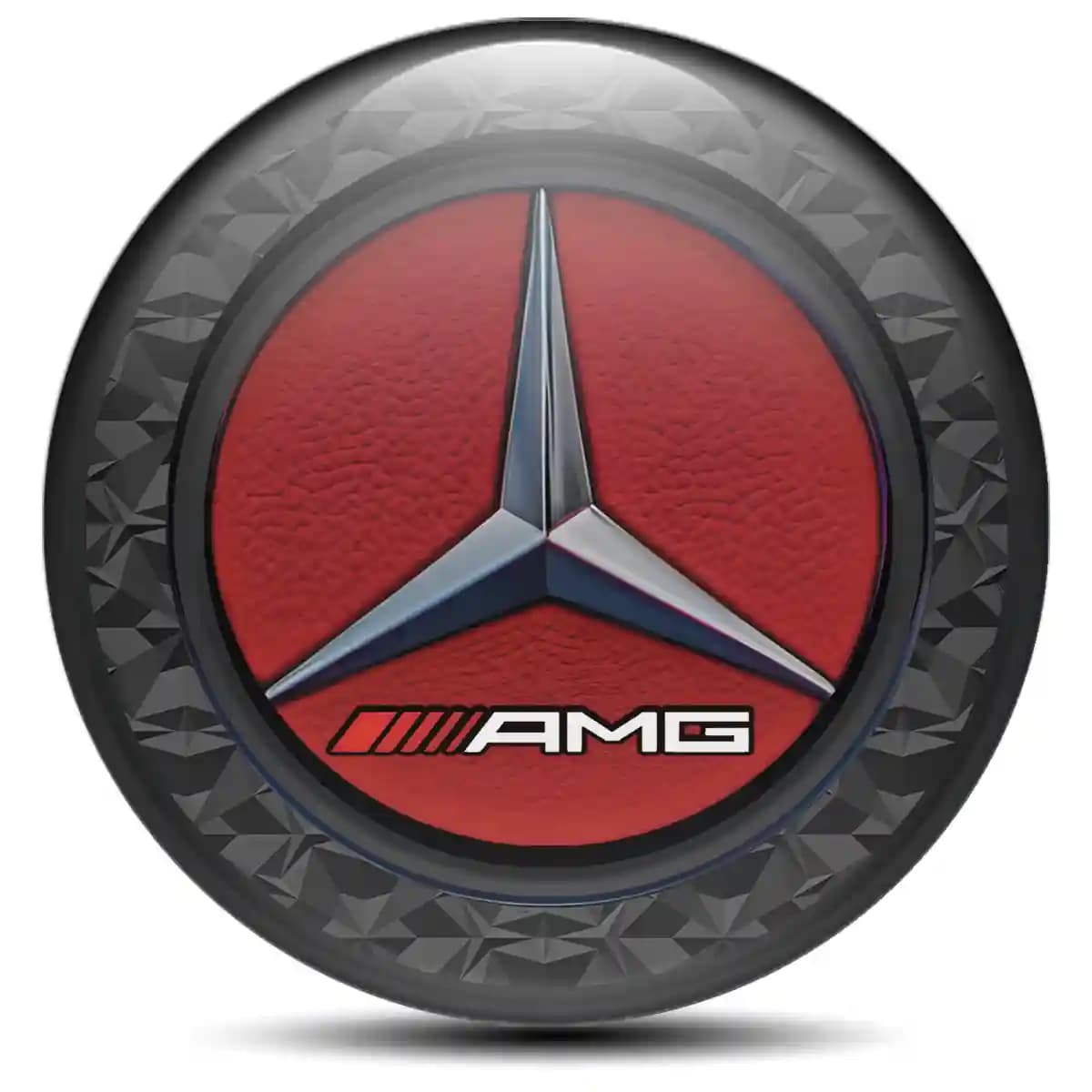 Mercedes AMG Wheel Emblems Interior Design