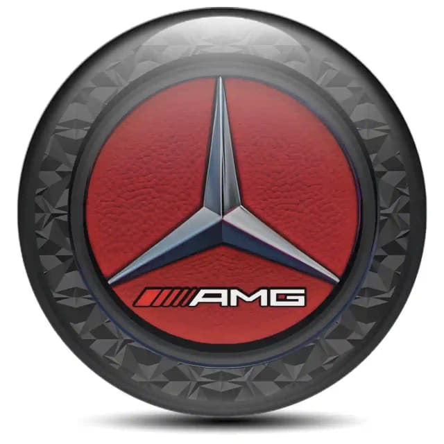 Mercedes AMG Wheel Emblems Interior Design