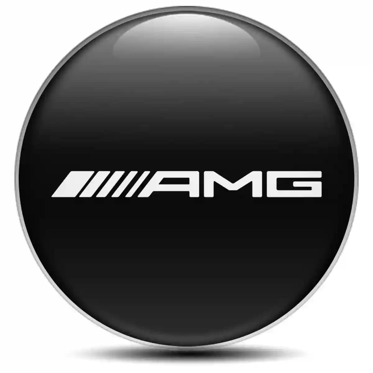 Mercedes AMG Wheel Emblems Stylish Design