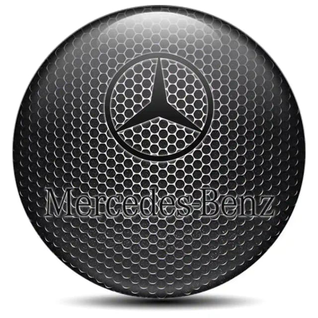 Mercedes Badge Emblems Center Cap High Quality