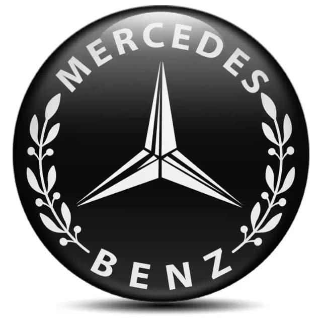 Mercedes Badge Emblems Center Cap Premium Edition